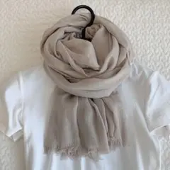 お値下げ！新品柔らかコットンブレンド 大判 ショール ストール　母の日　贈り物