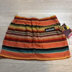 【プロフ必読】WILD THINGS オレンジ系ストライプ ミニスカート