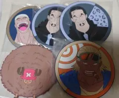 一番くじ ワンピース ～偉大なる航路へ～ G賞 ラバーコースター 4種