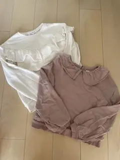 GLOBAL WORK 長袖カットソー 140cm 2枚セット