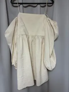 Kastane オフショルブラウス アイボリー Fのサムネイル
