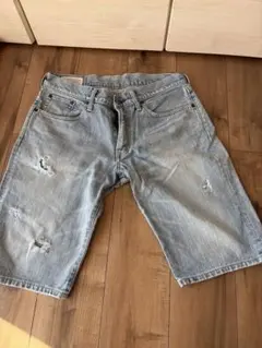 EDWIN 503 デニムショートパンツ ライトブルー