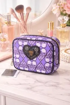 ANNA SUI 紫色 ポーチ新品タグ付き化粧ポーチ小物入れ