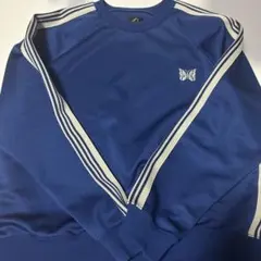 スウェット 青色 サックスブルー sax blue 22ss needles - メルカリ