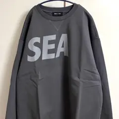☆新品！WIND AND SEA ウィンダンシー でかロゴ スウェット☆のサムネイル