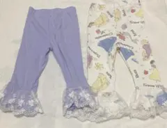 しまむら　ディズニー　プリンセス　レギンス　90cm