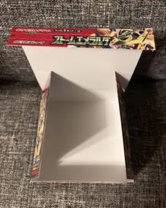 【たたまずに発送】ポケカ　ストームエメラルダ　空箱　4箱　ペリペリ付き　美品