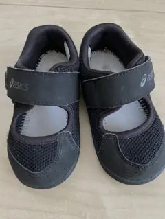 アシックス　スクスク 黒　14.5㎝