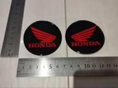 ホンダステッカー 2枚セット 防水 バイクステッカー 立体 HONDA