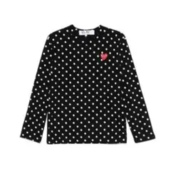 PLAY ドット柄 長袖Tシャツ