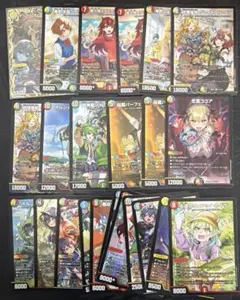 デュエマ ドラゴン娘になりたくない Jack-Pot 4コン デッキパーツ40枚