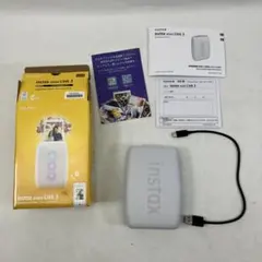 FUJIFILM instax mini Link 3 本体 クレイホワイト