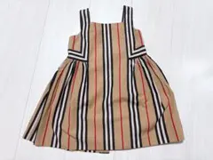 バーバリー アイコンストライプ ワンピース 2Y 90cm 超美品