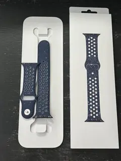 【未使用・箱付き】46mm ブルーリボンNikeスポーツバンド - M/L