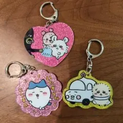 ちいかわ ラメアクリルキーホルダー　3個セット