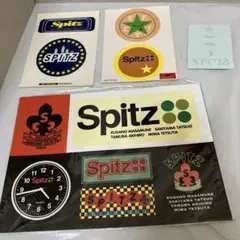 スピッツ ステッカーセット 複数枚 日本スピッツ 名入れミニステッカー 2枚セット／スマホサイズ