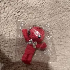 ブードゥー人形　キーホルダー　勝負　赤