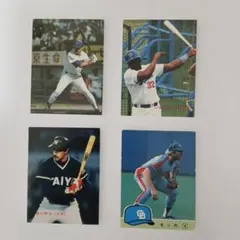1980年代カルビープロ野球チップスカード「こんな助っ人もいましたね」編