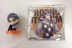 ヒプノシスマイク ヒプマイ 躑躅森盧笙 ファンミ 缶バッジ ミニフィギュア