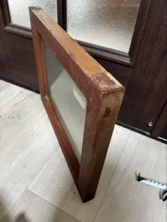 古い木製フレーム ヴィンテージ 額縁 店舗什器 カフェ什器 古家具