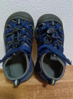 キーンサンダル17cm　ネイビー