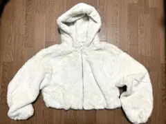 ボアジャケット　ホワイト　美品