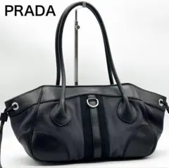 プラダ アーカイブ 90s 00sハンドバッグ 2way ワンショルダー レザー