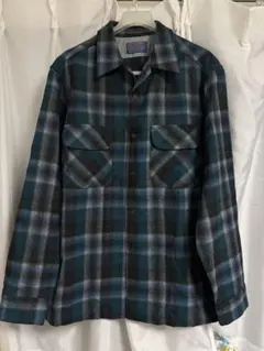 PENDLTETON ウールボードシャツ オンブレ70S MADE IN USA