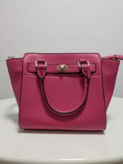 ショルダーバック ハンドバッグ ピンク