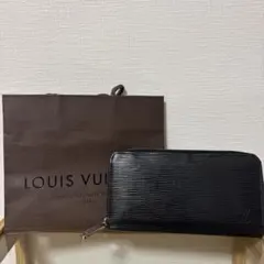 Louis Vuitton ジッピーウォレット　エピレザー 長財布 ブラック