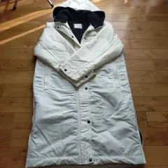 courrèges ホワイト ロングコート