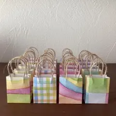 ミニ紙袋 24枚 ハンドメイド