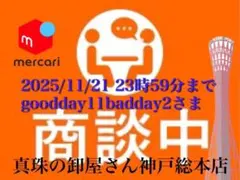 【新品・百貨店商品・神戸総本店】S-509 goodday11さま　商談中ページ