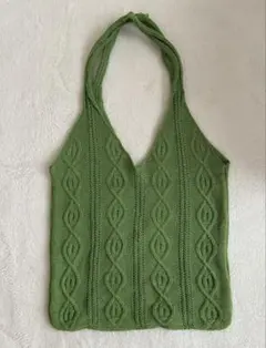 ニットトートバッグ