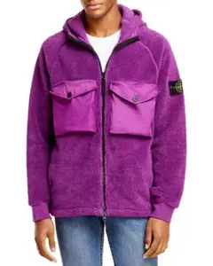 最終値下げ STONE ISLANDストーンアイランド フリースジップパーカー