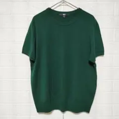UNIQLO ユニクロ (L)　メリノクルーネックセーター　レディース