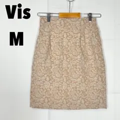 ♥VIS♥ ビス (M) 花柄フロッキープリントスカートのサムネイル