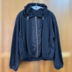 SCOT CLUB ブラックパーカー フード付き