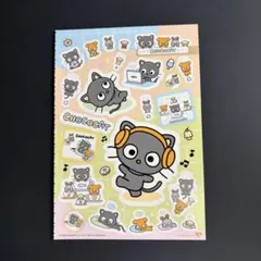 サンリオ チョコキャット シールシート 1枚　平成レトロ　CHOCOC