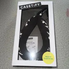 CASETiFY Bounce Float Strap ブラック　ストラップ