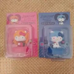 エヴァンゲリオン ハローキティ サンリオ フィギュア アスカ レイ 2点