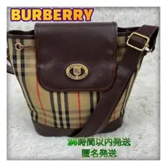 BURBERRY ノバチェック　シャドーホース ショルダーバッグ