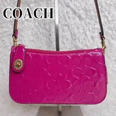✨希少✨コーチ アクセサリーポーチ ワンショルダー シグネチャー