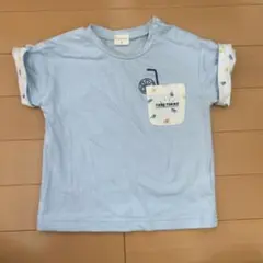 SIMPLE FREE ポケット付きTシャツ 90