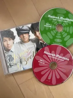 洋楽　CD セット　ジョナスブラザーズ　ハンナモンタナ　3枚セット