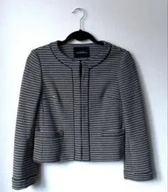 美品 ノーカラージャケット ユナイテッドアローズグリーンレーベル フォーマル