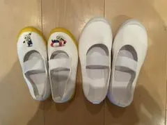 上履き　16センチ（数回使用）、18センチ新品未使用