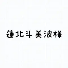 蓮北斗美波　様　3点　まとめ商品