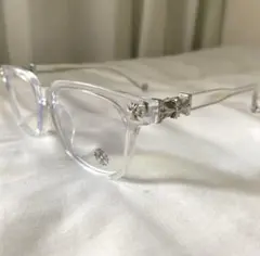 残りわずか Y2K 大人気 伊達メガネ サングラス クロス シルバー