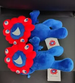 大阪・関西万博　ミャクミャクぬいぐるみ　くじ　3等2体セットA　EXPO2025